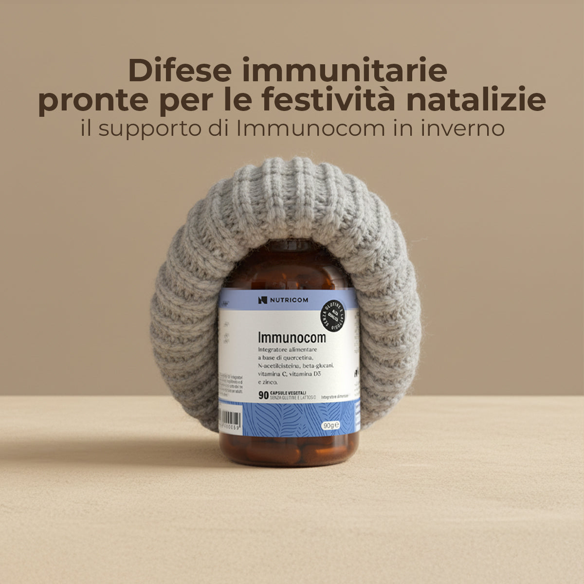 Difese immunitarie pronte per le festività natalizie: il supporto di Immunocom in inverno